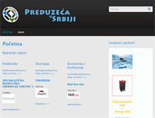 Tablet Screenshot of drvna.preduzeca.rs