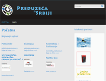 Tablet Screenshot of hotel.preduzeca.rs